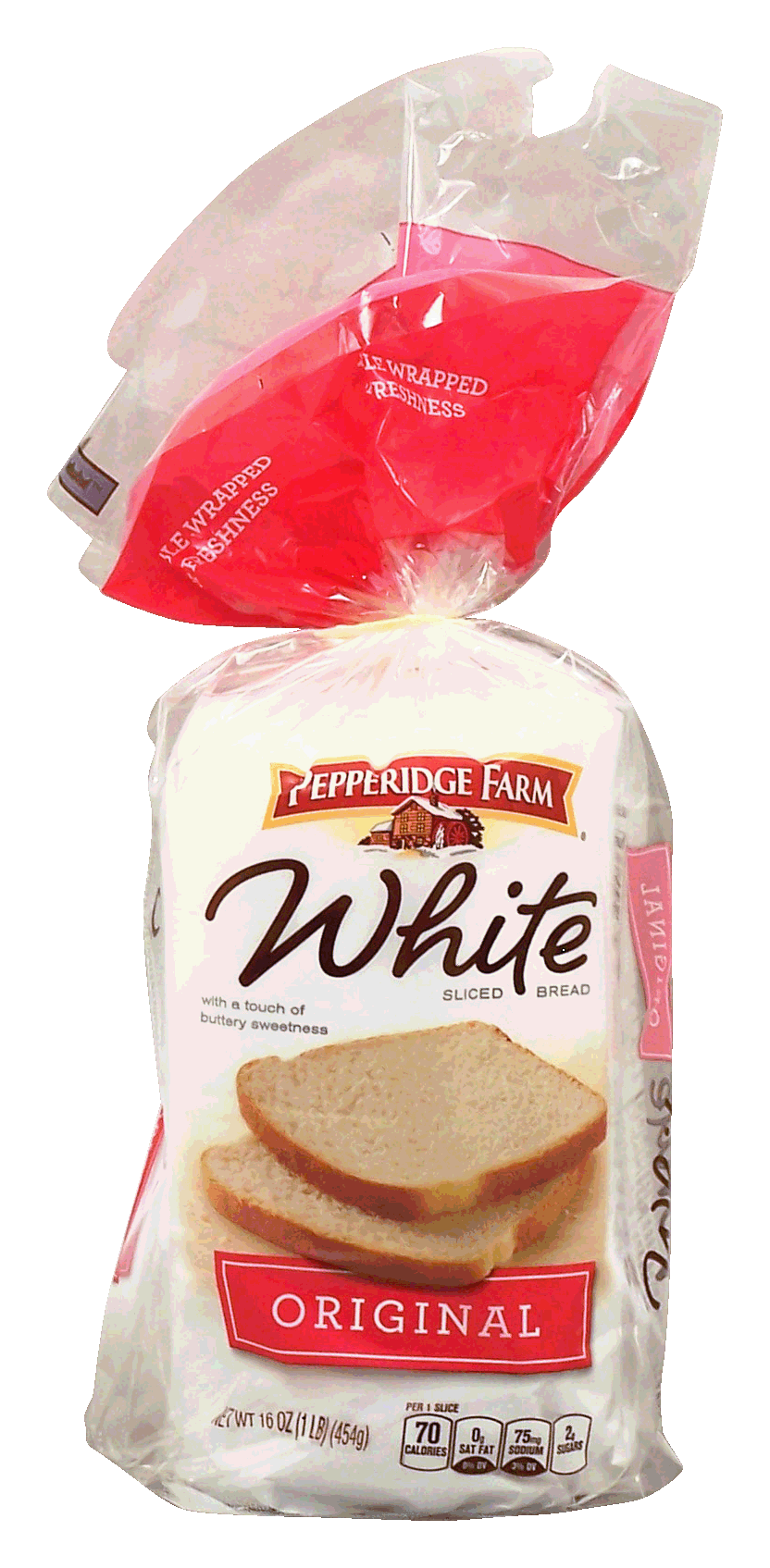 Pepperidge Farm  original white sliced bread with a touch of buttery sweetness Full-Size Picture